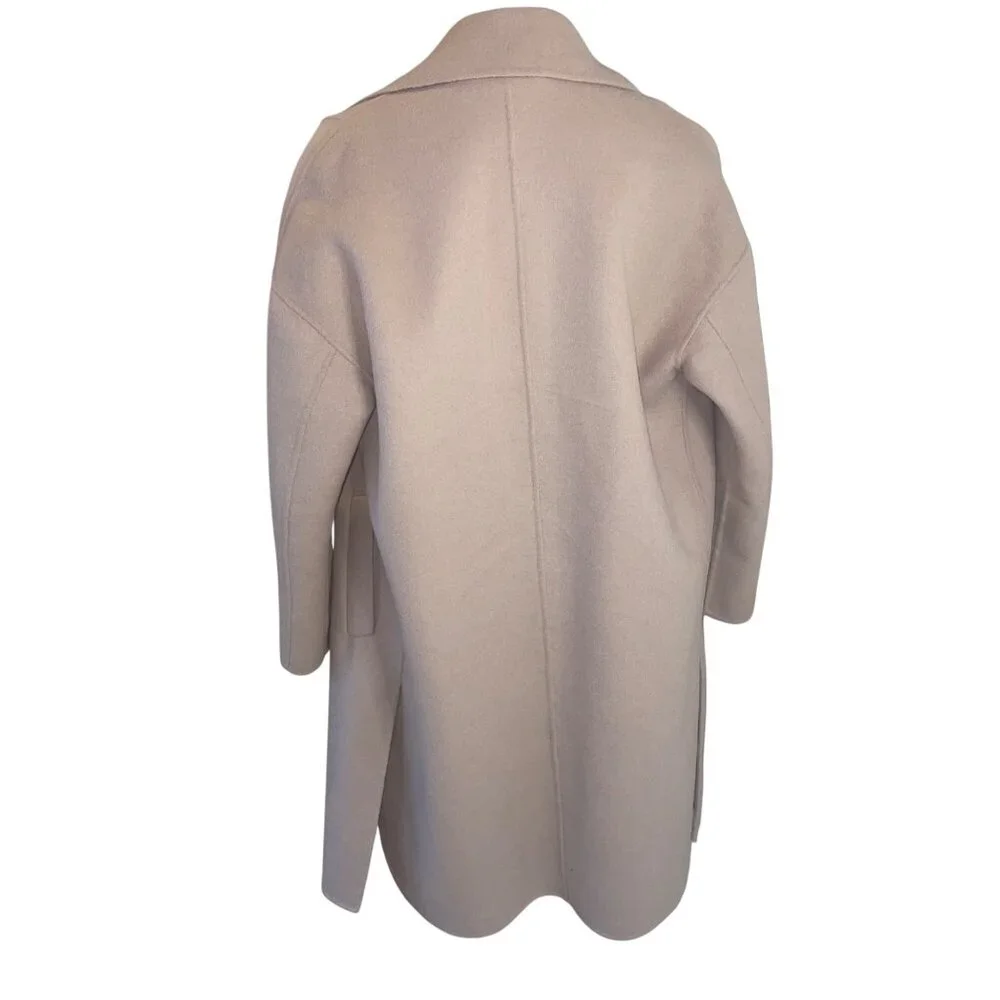 All Saints Womens Coat Jacket Size XS Pink Ryder Pockets Open Front Casual - Picture 3 of 13